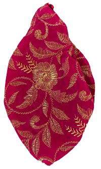 Pink Beadbag with Beautiful Pattern